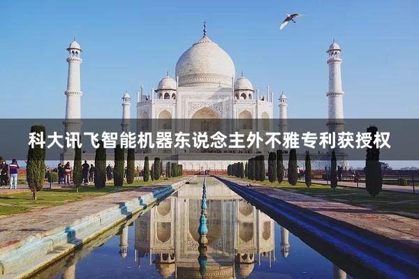 科大讯飞智能机器东说念主外不雅专利获授权